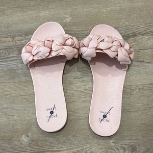 Shade & shore light pink sandals